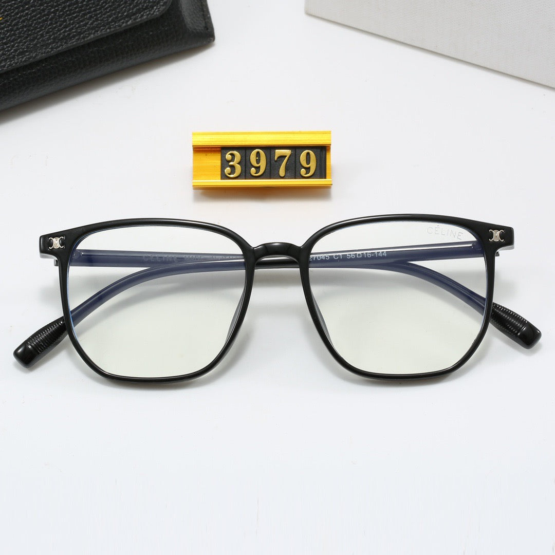 2026 Transparent square frame glasses