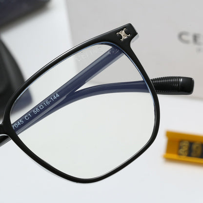 2026 Transparent square frame glasses