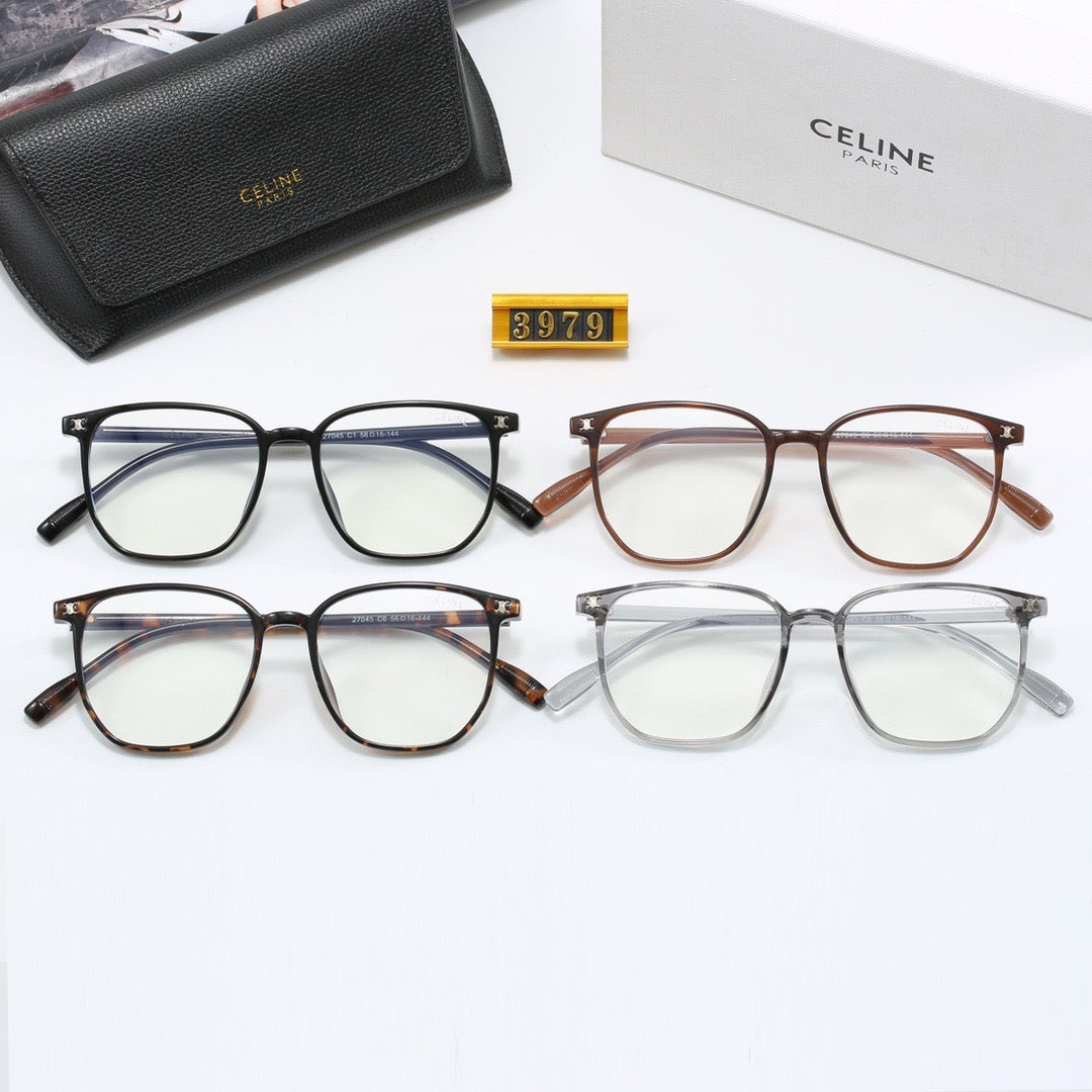 2026 Transparent square frame glasses