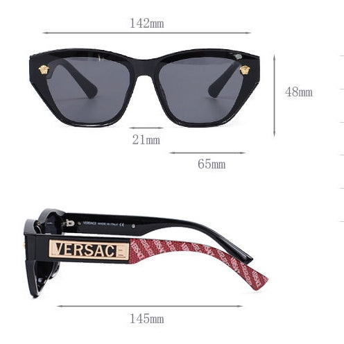 2025 Fashion Letter Engraving Frame Outdoor Sunglasses