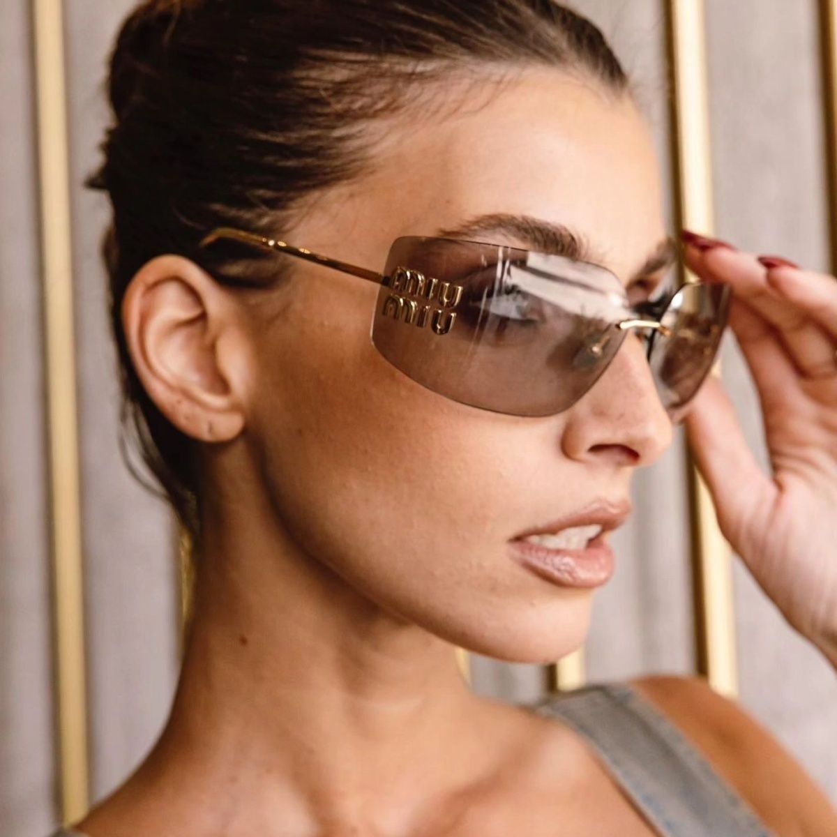 2026 Fashionable Frameless Trendy Sunglasses