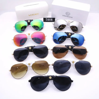 2026 9 Colors Retro Metal Portrait Sunglasses