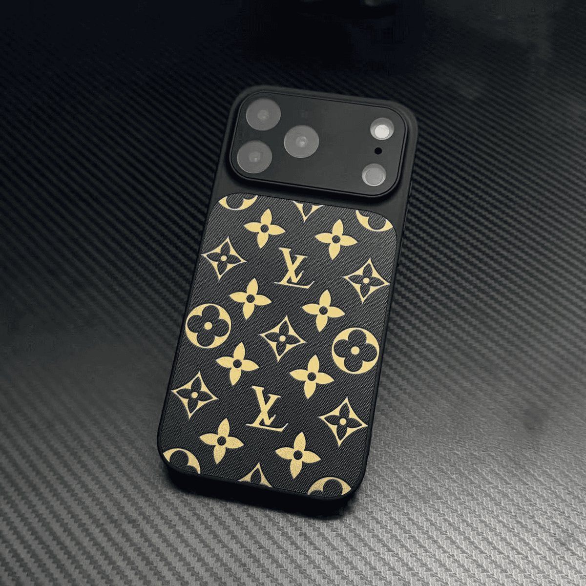 Luxury Color-Shifting Monogram Phone Case