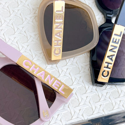 2026 Large Frame Cat Eye Gradient Sunglasses