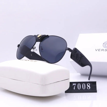 2026 9 Colors Retro Metal Portrait Sunglasses
