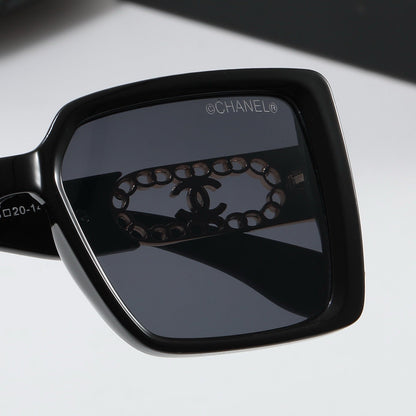 2026 5 colors new full lens iconic logo sunglasses
