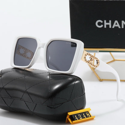 2026 5 colors new full lens iconic logo sunglasses