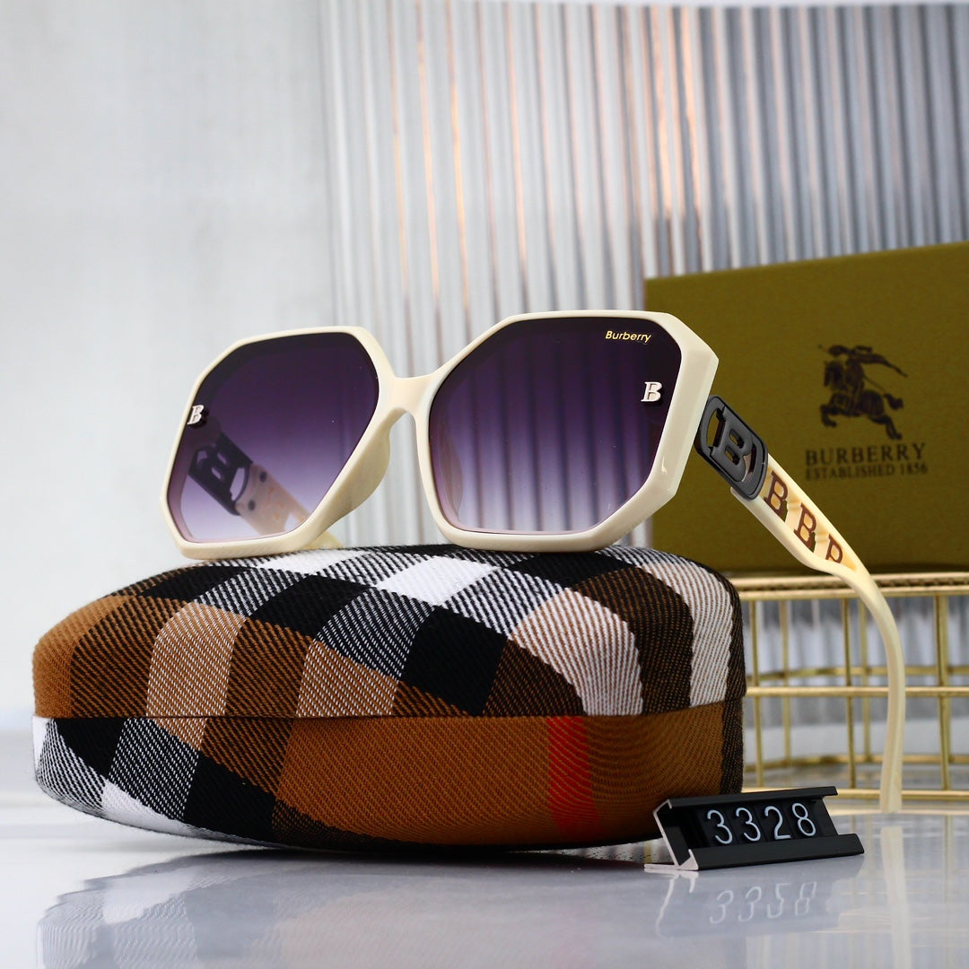 2025 6 colors new prismatic high-definition lens full frame design sunglasses 3328