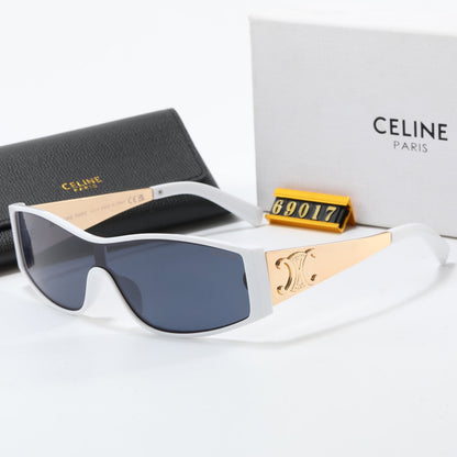 2026 7 colors new integrated lens metal frame sunglasses  69017