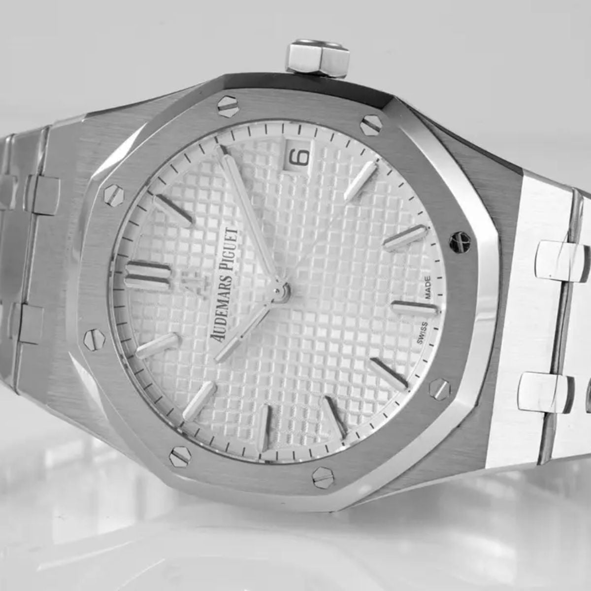 [Super Clone] Prestige Atelier Octagon Sport 41mm White Dial Stainless Steel 6278