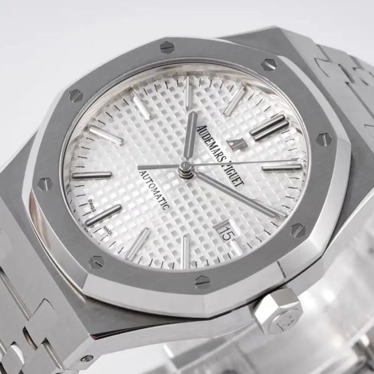 [Super Clone] Prestige Atelier Octagon Sport 41mm White Dial Stainless Steel 4865