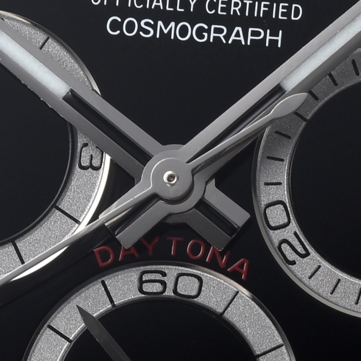 Regency Racing Chronograph 40 mm Timelesssteel Ceramic Bezel Panda Dial 126500LN 3386