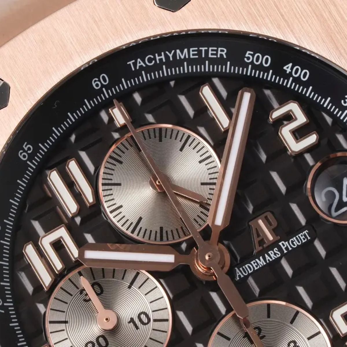 [Super Clone] Prestige Atelier Coastal Sport Chronograph 42mm Black Dial Rose Gold 5927
