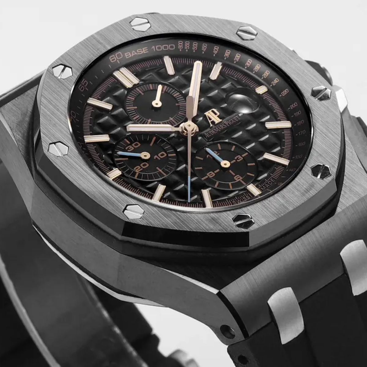 Prestige Atelier Coastal Sport Chronograph 44mm Black Dial Black Ceramic 7011