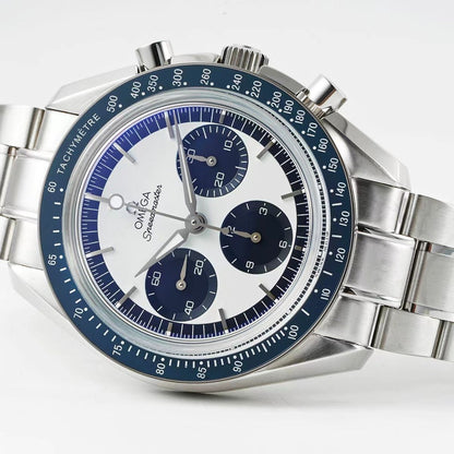 Celestial Moon Chronograph 40mm Steel On Steel Panda Dial 5583