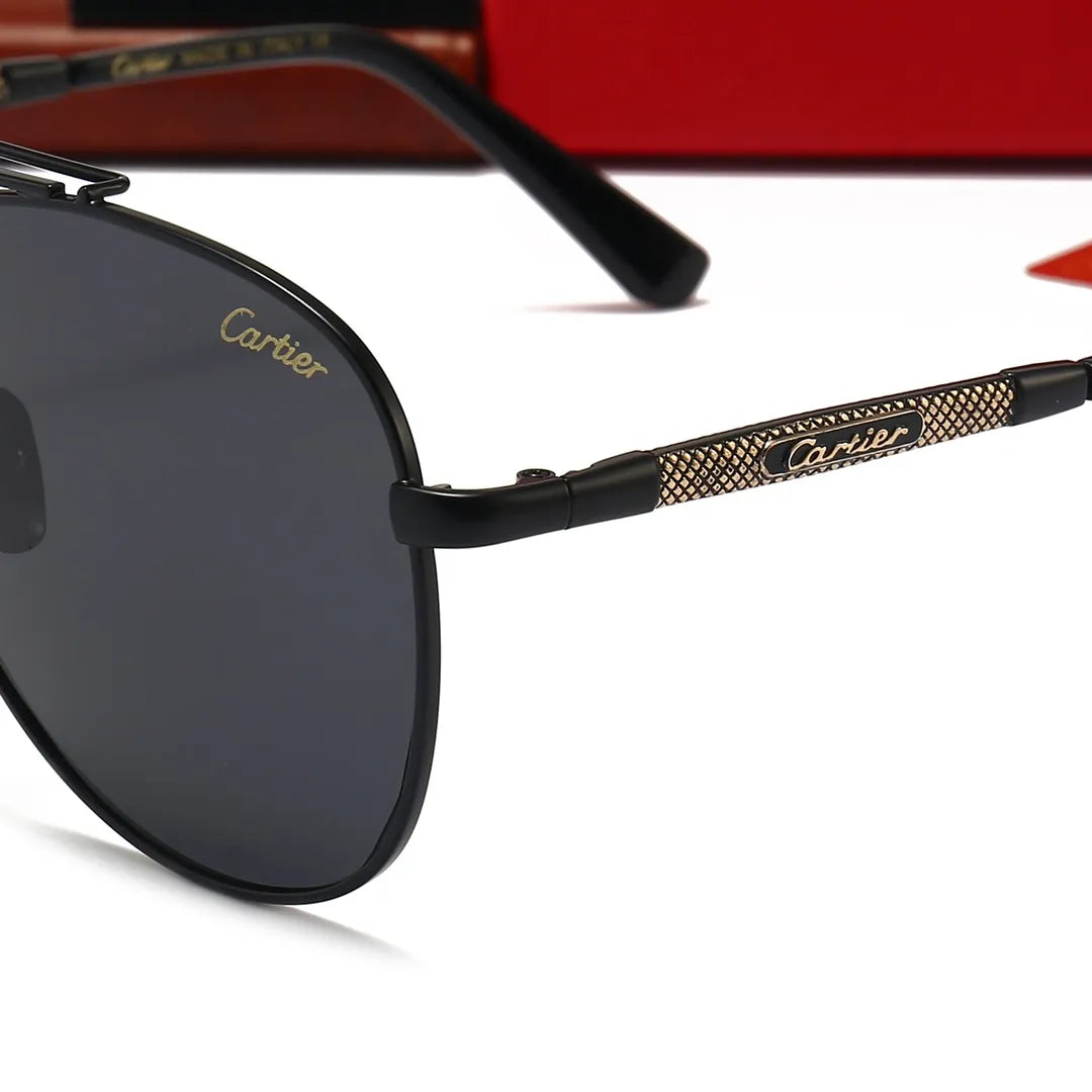 2026 Neutral Polarized Double Bridge Sunglasses