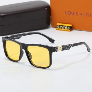 2024 5-color classic thick frame sunglasses 82005