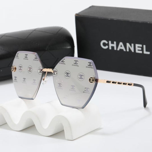 2026 7 colors new prismatic lens metal frame sunglasses