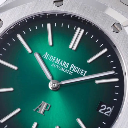 Prestige Atelier Octagon Sport Jumbo Extra Thin 39mm Green Dial Platinum 8652