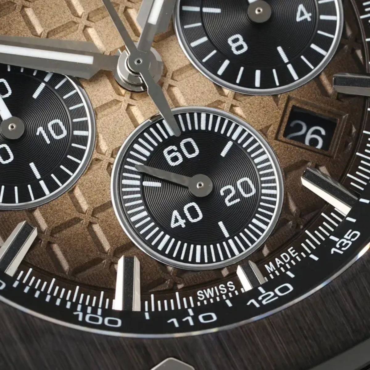 [Super Clone] Prestige Atelier Coastal Sport Chronograph 43mm Khaki Dial Stainless Steel 5161