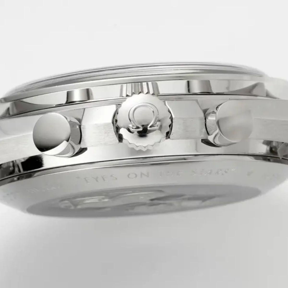 Celestial Moon Chronograph Professional 42mm Steel On Steel White Dial 6339