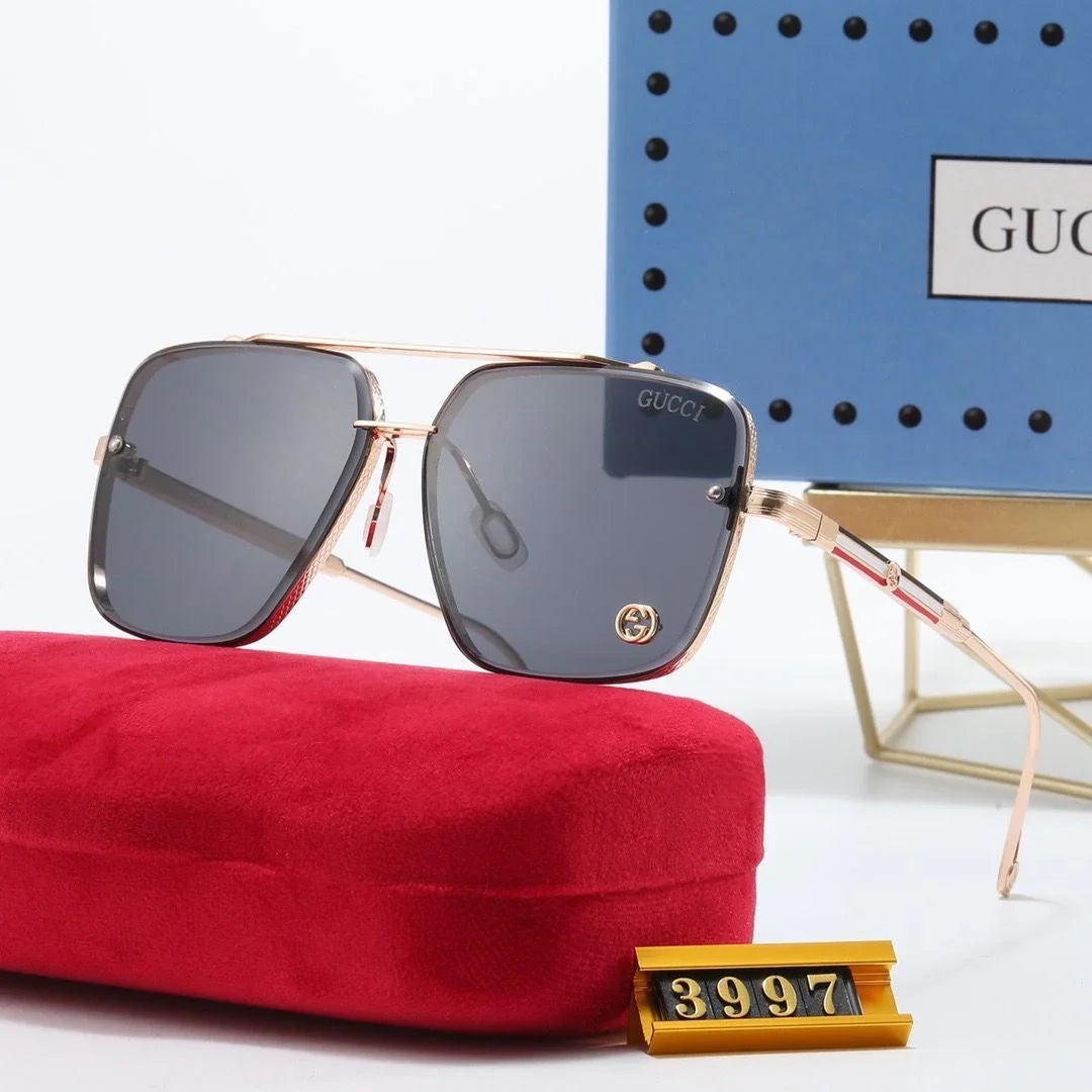 2026 UV-protective travel glasses. trendy retro sunglasses