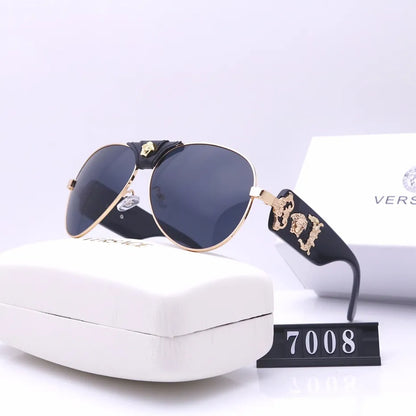 2026 9 Colors Retro Metal Portrait Sunglasses