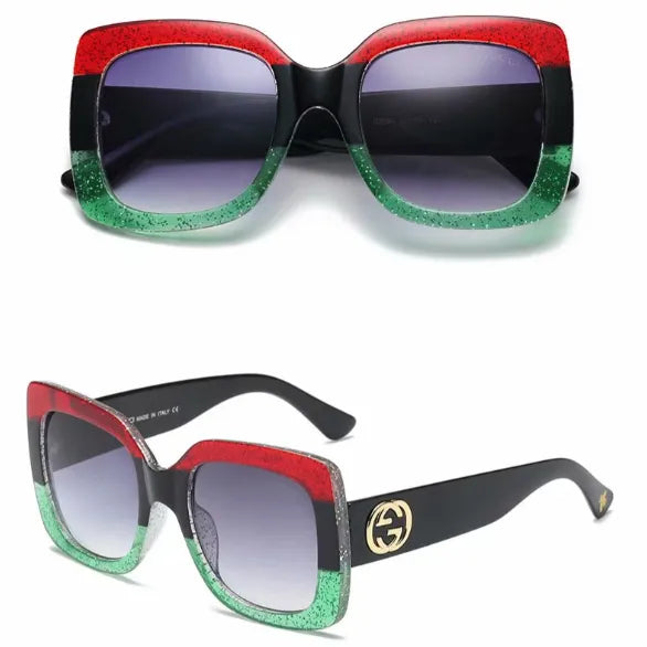 2026 Classic Color Matching Square Sunglasses