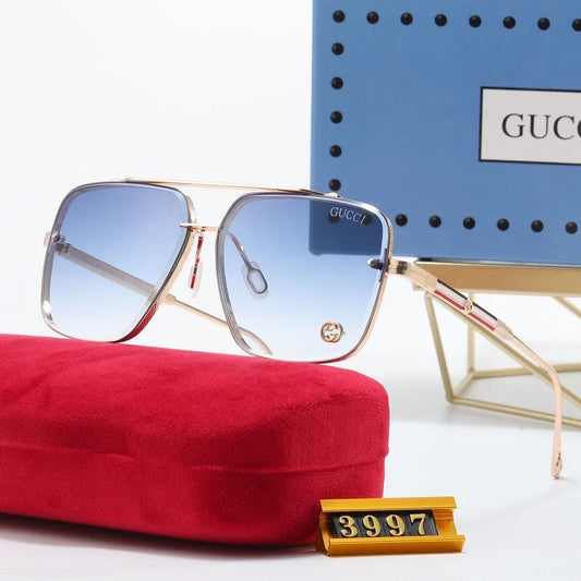 2026 UV-protective travel glasses. trendy retro sunglasses