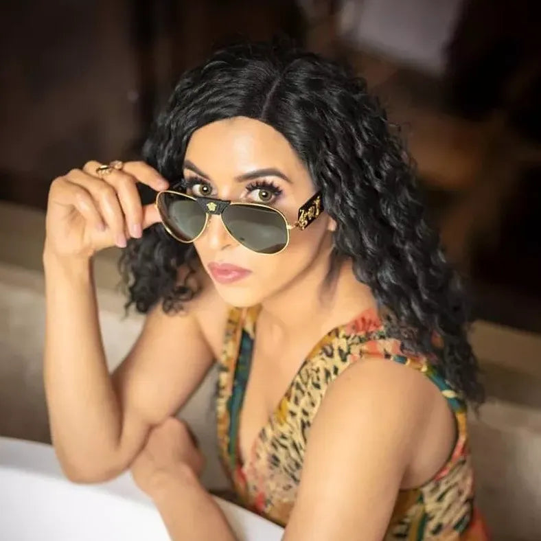 2026 9 Colors Retro Metal Portrait Sunglasses