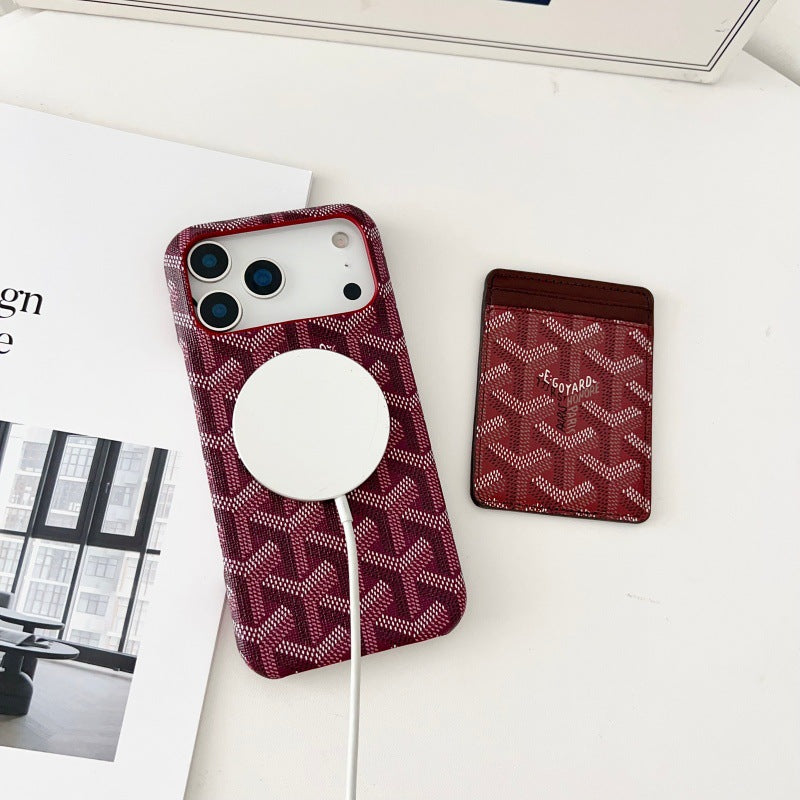 Magnetic Wallet Phone Case with Card Holder