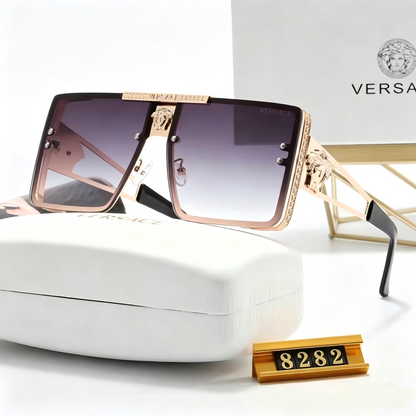 2026 High-End Leisure Travel Versatile Square Sunglasses Style 8282