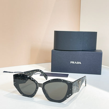 2026 New style two-tone cat-shaped sunglasses
