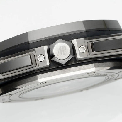 Prestige Atelier Coastal Sport Chronograph 44mm Grey Dial Black Ceramic 7590