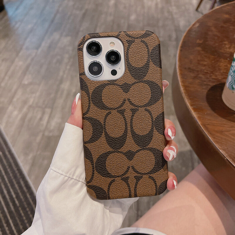 Classic iPhone Case Brown -JDK241426