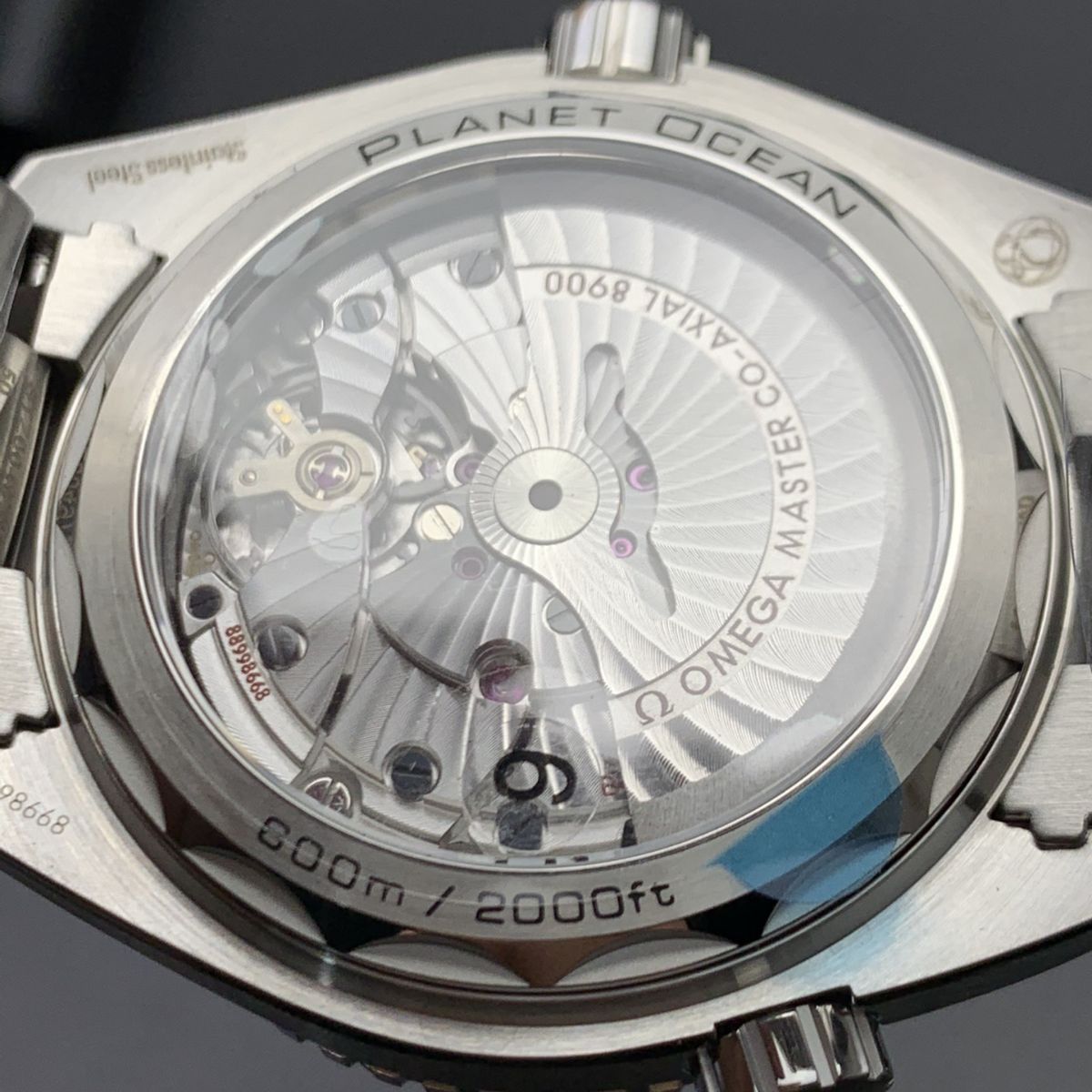 Celestial Ocean Diver 600M 44mm Steel On Steel Black Dial 9467
