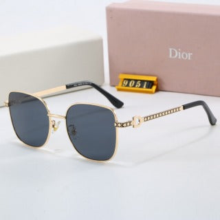 2026 Classic Gradient Two-Tone Metal Sunglasses
