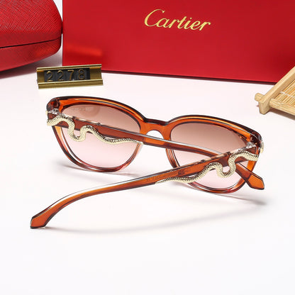 2026 7 colors golden snake logo hot sunglasses