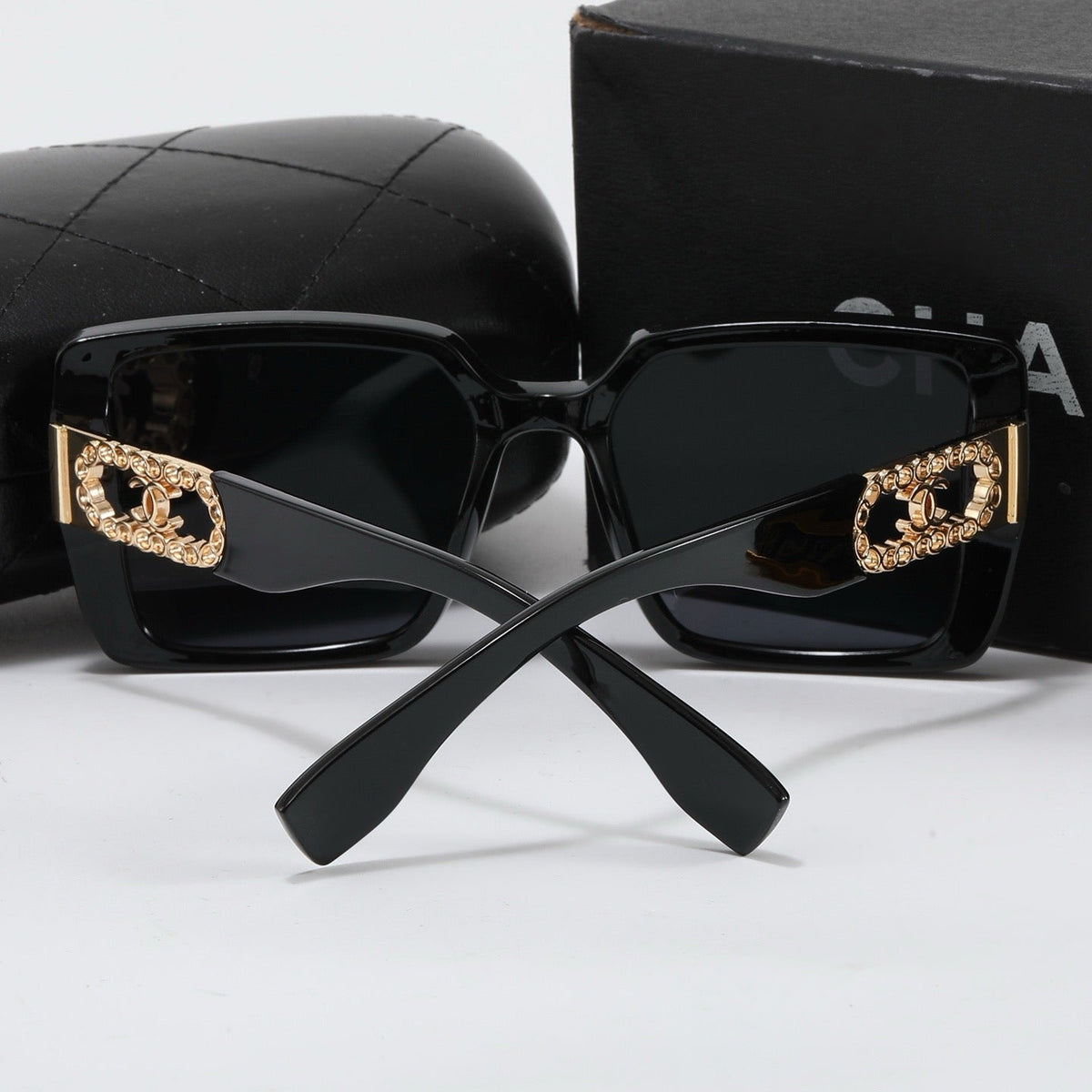 2026 5 colors new full lens iconic logo sunglasses