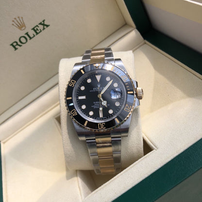 [Super Clone] Regency Diver Date 41 mm Timeless Black ceramic Bezel Bright black Dial 126613LN 2711