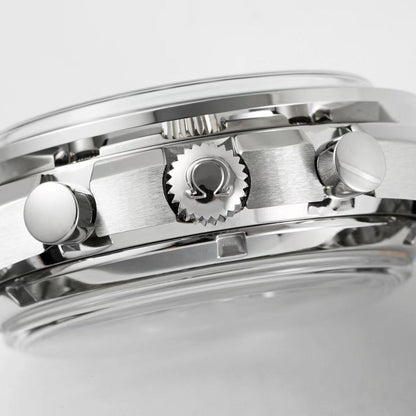 Celestial Moon Chronograph 40mm Steel On Steel Panda Dial 5347