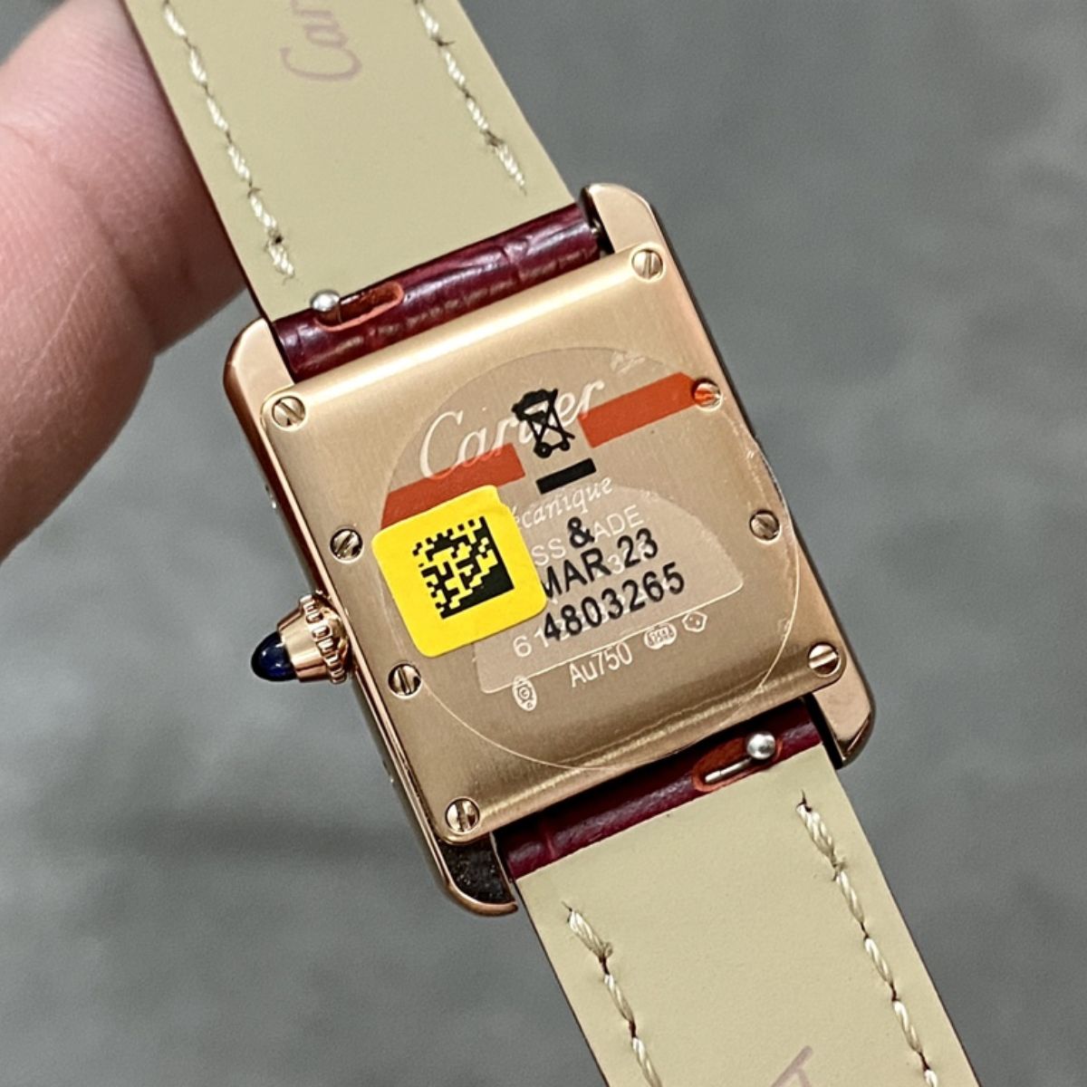 Parisian Rectangular Essential watch 29.5 x 22 mm 3554