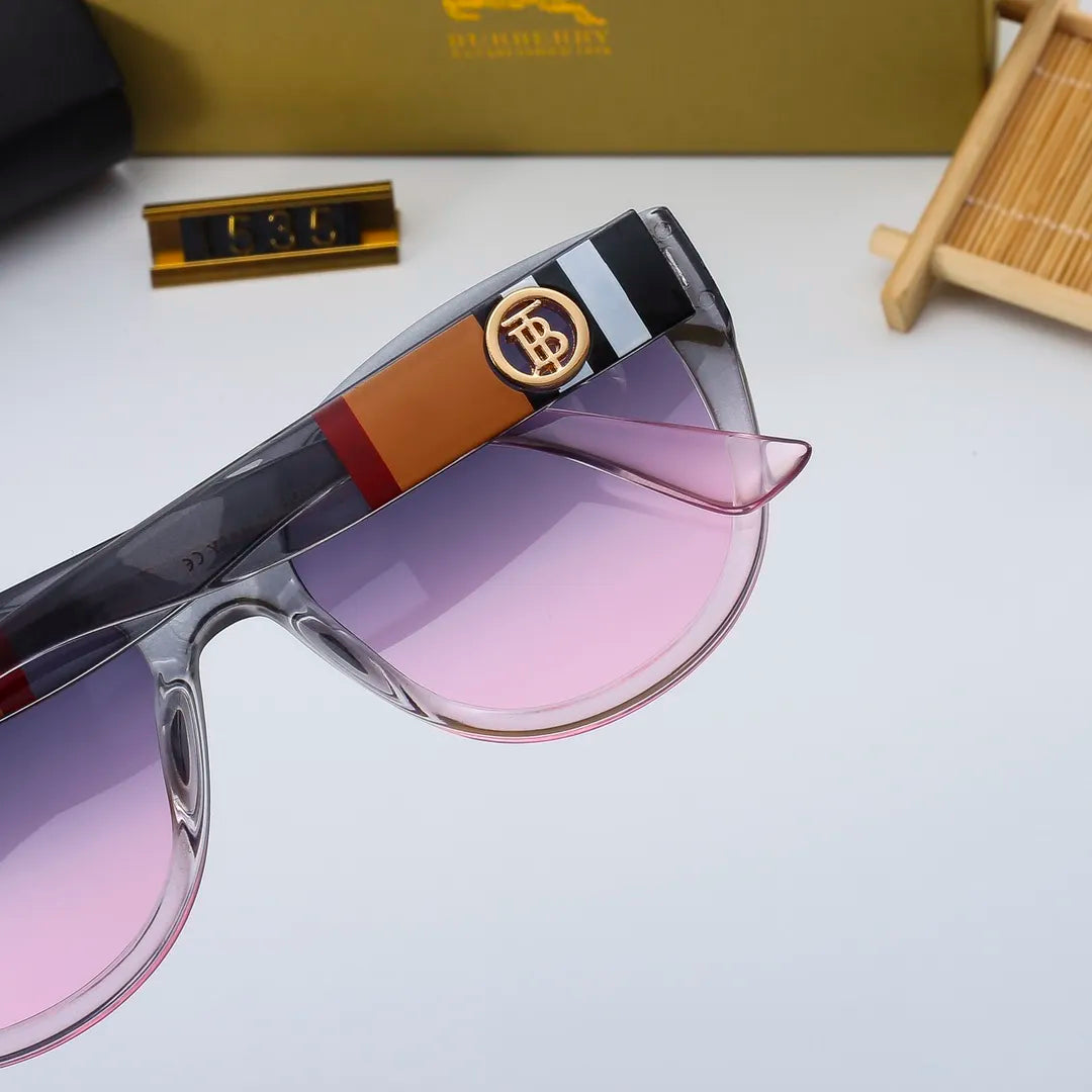 2026 Neutral Fashion Check Sunglasses