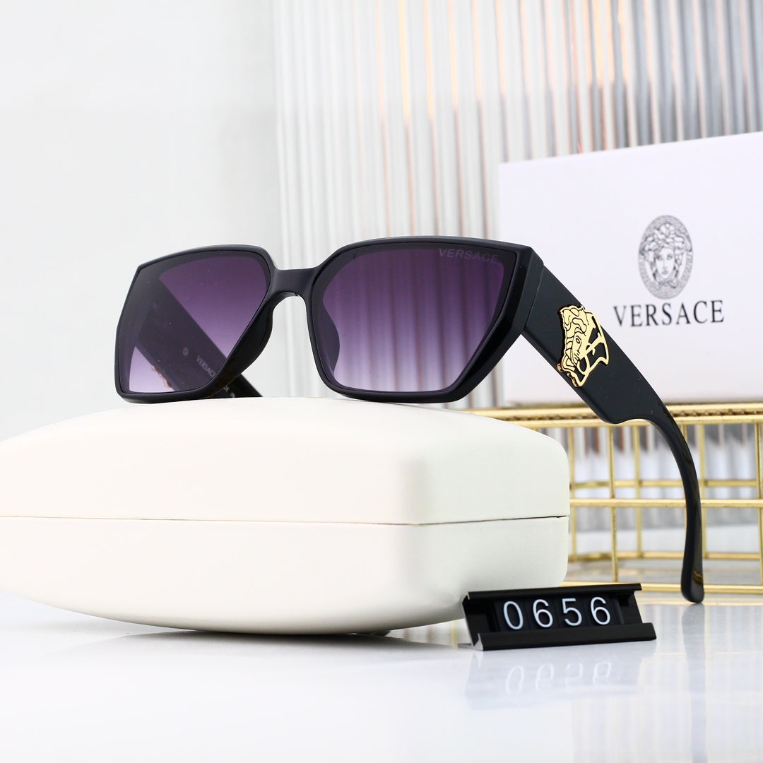 2026 7 colors square frame anti-ultraviolet cat-eye sunglasses 0656