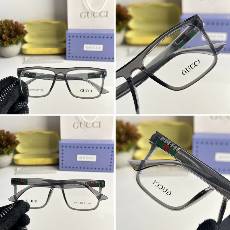 2024 Unisex Fashionable Striped Rim Glasses