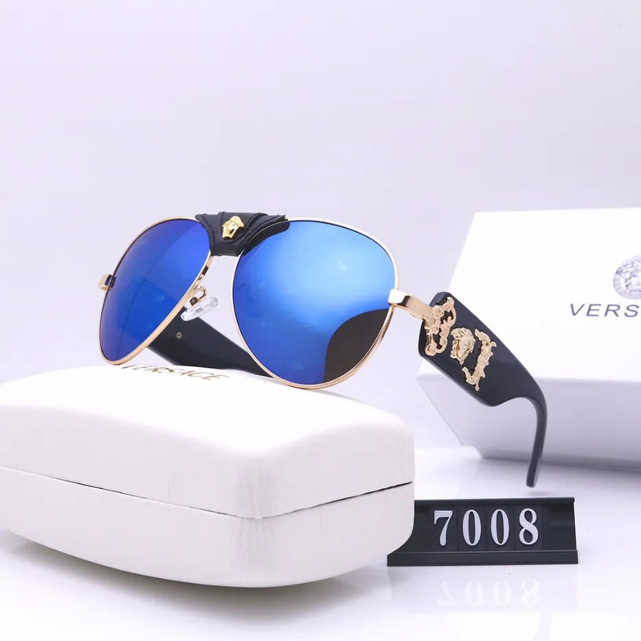 2026 9 Colors Retro Metal Portrait Sunglasses