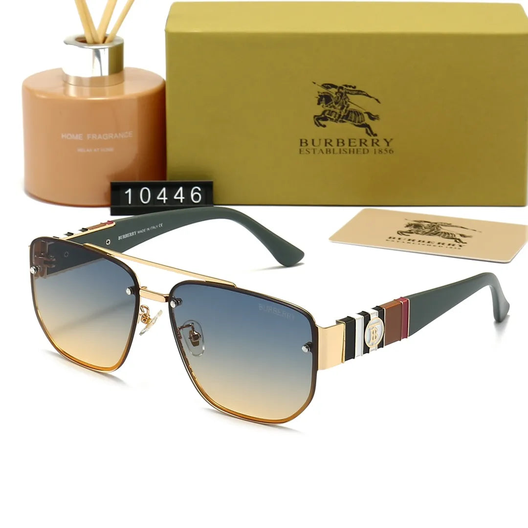 2026 Unisex Check Frame Sunglasses