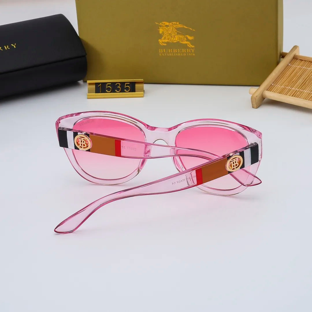 2026 Neutral Fashion Check Sunglasses