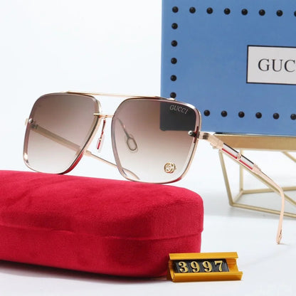 2026 UV-protective travel glasses. trendy retro sunglasses