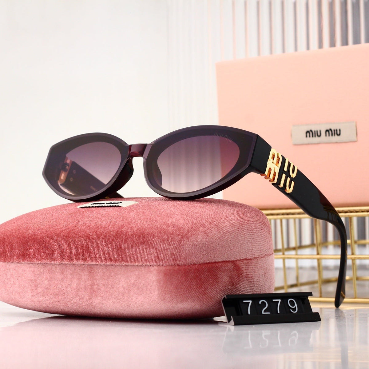 2025 Oval Full Frame Sunglasses 7279